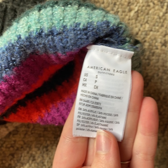 NWOT American eagle striped sweater - Picture 2 of 2